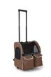 Рюкзак-візок для домашніх тварин SENFUL 3-In-1 Pet Trolley Brown - зображення 1