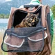 Рюкзак-візок для домашніх тварин SENFUL 3-In-1 Pet Trolley Brown - зображення 11