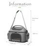 Сумка-переноска для домашніх тварин Lovoyager Portable Pet Carrier Bags, Синій - зображення 11