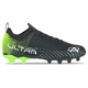 Бутсы футбольные с носком SP-Sport Ultra Game 0402-14 размер 43 Dark Grey-Neon Green - изображение 1