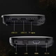 Смарт ТВ-приставка/медіаплеєр Transpeed 8K Ultra HD Android 12 з 2.4/5.8G WIFI та Bluetooth 4.0 + пульт ДУ, 2GB+16GB, чорна (86046784) - зображення 5