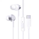 Наушники гарнитура игровые для телефона проводные с микрофоном Baseus Encok CZ11 Type-C Белый - изображение 1