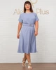 Плаття Alenka Plus 14512-1, 54, лаванда - изображение 2