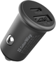 Автомобільний зарядний пристрій ColorWay 2USB Type-C PD20W + USB QC3.0 38W Gray - зображення 1