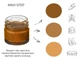Крем-краска с воском для обуви и изделий из гладкой кожи MAVI STEP Creme de Beaute 120 Янтарный 25 мл (C01/120/025) - изображение 3