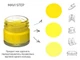 Крем-краска для замши и нубука MAVI STEP Multi Oil Balm 131 Ярко-желтый 25 мл (E07/131/025) - изображение 2