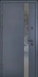 Входная дверь ABWEHR Nordi Glass 960 х 2050 мм RAL 7021T/Белый - изображение 1