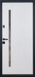 Входная дверь ABWEHR Nordi Glass 960 х 2050 мм RAL 7021T/Белый - изображение 2