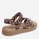 Женские сандалии кожаные PARADIZE SHOES SAN-3801 38 Коричневые (ROZ6501032608) - изображение 4