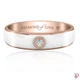 Обручальное кольцо DIAMOND of LOVE "Калейдоскоп &nbsp;Любви: Сияние" в розовом золоте, 17р - изображение 1