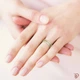 Обручку DIAMOND of LOVE "Калейдоскоп Кохання: Карусель фантазій" жіноче в жовтому та білому золоті, 16,5 р - зображення 2