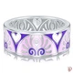Обручку DIAMOND of LOVE "Талісман: Душі" жіноче в білому золоті, 16,5 р - зображення 1