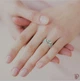 Обручальное кольцо DIAMOND of LOVE "Талисман: Жизни" женское в белом золоте, 16,5р - изображение 2
