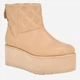 Женские угги низкие с мехом Guess 739442371 36.5 (6M) 23 см Бежевые (1159806860) - изображение 2