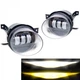 Противотуманные фары ПТФ туманки LED Leader на Volkswagen Touareg 2 Long W/Y 45W 10-14 Фольксваген Таурег SV05712 - изображение 1