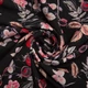 Ткань для одежды плательная Super soft 65 гр/м2, легкая, нежная, полиестр шипшина чорна м.п. - изображение 1