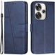 Чехол-книжка с застежкой UniCase Jet Cover для Xiaomi Poco F6 - Sapphire - изображение 1