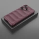 Силиконовый (TPU) чехол Deexe Terra Case для Xiaomi Poco F6 - Wine Red - изображение 4