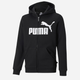 Dziecięca bluza rozpinana dla chłopca Puma Ess Big Logo Fz Hoodie Tr B 586968-01 110 cm Czarna (4063697294516) - obraz 1