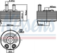 Радіатор масляний (теплообмінник) NISSENS 90793 Nissan Navara, Pathfinder 21305EB300 - зображення 1