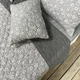 Покрывало стеганое двустороннее с подушками 220х240 Серый (П4К-Мpled+poduska001-01) - изображение 5
