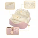 Жіноча косметичка Lesko BK-HZB-02 Pink несесер органайзер дорожня бьюті кейс - зображення 6