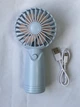 Портативний акумуляторний міні вентилятор ручний Mini Fan AP 223 блакитний - зображення 2