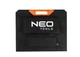 Портативна сонячна панель Neo Tools 90-142 140 Вт USB-C складна з регулятором напруги Чорний - зображення 2