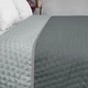 Покрывало паяное Zastelli Monument/Glacier Grey Двустороннее 145х210 см (2100000286356) - изображение 1