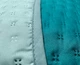 Покрывало паяное Zastelli Capri Breez/Clear Water Двустороннее 200х210 см (2100000286479) - изображение 2