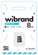 Карта памяти Wibrand microSDHC 8GB Class 10 UHS-I U1 (WICDHC10/8GB) - изображение 2
