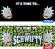 Чашка хамелеон GBEye Rick and Morty Get Schwifty 320 мл (5028486388110) - зображення 3