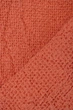 Полотенце льняное банное Суфле коралловый 150x80 - изображение 7