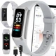 Фітнес Браслет Smart Band C60 Bluetooth /Пульсомір/Тонометр/ Срібний - зображення 2