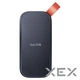 Портативний SSD SANDISK Portable 1TB USB3.2 Gen2 (SDSSDE30-1T00-G26) - изображение 2