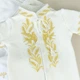 Крестильный набор для мальчика Family Tradition хлопок с вышивкой молоко белый Золотые ласточки - изображение 3