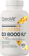 Suplement diety OstroVit Witamina D3 8000 IU 200 tabletek (5903246229530) - obraz 1