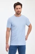 Футболка однотонная Trend Collection 24y1234 голубой (B.MAVI) M - изображение 1