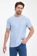 Футболка однотонная Trend Collection 24y1234 голубой (B.MAVI) M - изображение 4