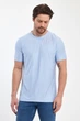 Футболка однотонная Trend Collection 24y1234 голубой (B.MAVI) M - изображение 8