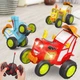 Интерактивная детская игрушка Веселый Трактор на радиоуправлении Crazy Jumping Car со звуковыми эффектами Желтый - изображение 2