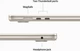 Ноутбук Apple MacBook Air 15.3" M2 8/256GB 2023 (MQKU3UA/A) Starlight - изображение 4