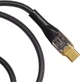 Кабель Essager Interstellar Transparent Design USB Charging Cable Type C to Type C 100W 2 м Black (EXCTT1-XJA01-P) - изображение 3