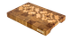 Торцева обробна дошка CUBO Ornament Oak Маленька (30 x 20 x 3.3 см) - зображення 1