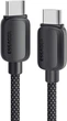 Кабель ESSAGER Breeze USB Cable Type C to Type C 1 м 100W Black (EXCTT1-WL01-P) - изображение 1