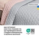 Покрывало на кровать евро 240x260 IDEIA двухстороннее, стеганое, антиаллергенное м’ята - изображение 9