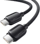 Кабель ESSAGER Breeze USB Cable Type C to Type C 2 м 100W Black (EXCTT1-WLA01-P) - изображение 3