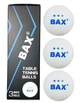 Набор мячей для настольного тенниса BAX 3* BALLS 3 шт - изображение 1
