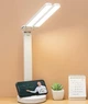 Настільна лампа з акумулятором USB зарядкою LED лампа на батарейках світильник нічна лампа сенсорна аварійна лампа 6000 mAh (50029) - зображення 7