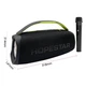 Колонка Hopestar A40 (70W/TWS/IPX6/RGB/12000mAh/мікрофон) Black - зображення 2